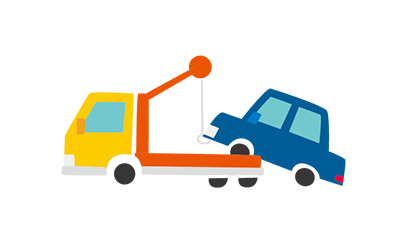 ロードサービス-事故車けん引